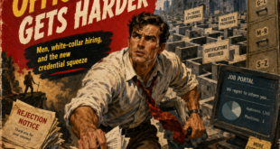 When Office Work Gets Harder DEI White Collar Jobs Men